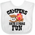 thumbnail image 3 of Inktastic Campers Have Smore Fun Boys or Girls Baby Bib, 3 of 4