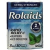 Rolaids Antacid, Extra Strength, Chewable Tablets, Mint (Pack of 6)