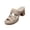 Khaki_019, variant on Domuza Block Heel Sandals for Women 2026 Summer Open Toe Chunky Platform Wedges Non-Slip Casual Hollow Out Lightweight Shoes Black 7.5（EU-39）
