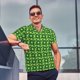thumbnail image 4 of Fotbe Tennis Balls Camiseta Polo de Golf para Hombre con Estampado – Camisa Deportiva Transpirable con Cuello Abotonado-3X-Large, 4 of 6
