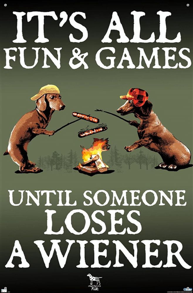 Jim Baldwin - All Fun and Games Wall Poster with Pushpins, 22.375" x 34"