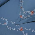 thumbnail image 4 of Superior Helena Premium Cotton Twill Fabric Embroidered Duvet Set, 4 of 5