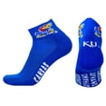 thumbnail image 1 of Donegal Bay NCAA Kansas Jayhawks Quarter Socks, Blue, One Size, 1 of 3