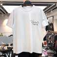 thumbnail image 5 of Camiseta de algodón con estampado de Cactus Jack para hombre, ropa de calle masculina de lujo, estilo Hip Hop, Travis, novedad de 2023WHITE 2, 5 of 5
