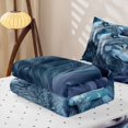 thumbnail image 6 of Manfei Magical Lady Zipper Twin Comforter Sets with Fitted Sheet and 2 Pillowcases,Wild Wolf Zipper Bedding Set,Gray,Reversible,4pcs, 6 of 8