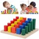 thumbnail image 4 of Bloques de construcción Bloques de construcción para nios Bloques de bebé Bloques de construcción para bebés Bloques de construcción de madera Bloques educativosJuego de bloques de construcción Mgaxyff No, 4 of 5