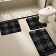 thumbnail image 6 of Suncoda Bathroom Rugs, Soft Memory Foam Bath Mat - Non Slip Absorbent Thick Bath Matt, Rubber Back Shower Rug, Toilet Mats Bath, Mats for Bathroom Floor Toilet, Door Mat Washable, 6 of 6