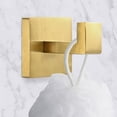 thumbnail image 2 of Futeen 4 Pack Gold Color Stainless Steel Bathroom Towel Hooks with Easy Installation, 2 of 7