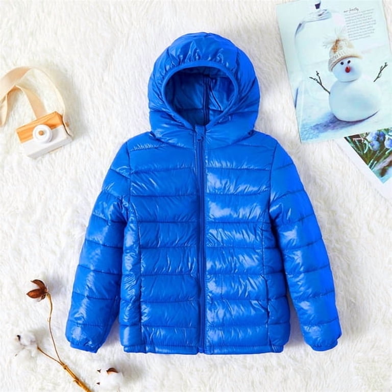 PatPat Kids Puffer Jacket Lightweight Winter Coat photo 5