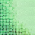 thumbnail image 1 of Ahgly Company Machine Washable Indoor Square Transitional Green Area Rugs, 6' Square, 1 of 7
