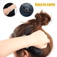 thumbnail image 3 of 10 Pcs Spiral Hair Ties ,No Crease Clear Hair Ties Spiral Ponytail Holders Coils Scrunchies Waterproof Plastic Phone Cord Hair Bands for Women Girls Teenagers, 3 of 7