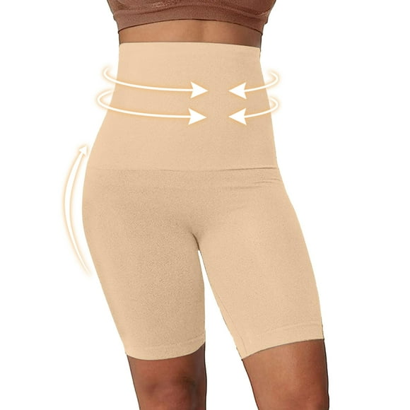 Baberdicy Shapewear Women's High Waisted Shaping Shorts Thigh Slimming Shaping Underwear Tummy Control Shapewear