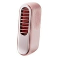 thumbnail image 3 of Ventilador de mano recargable, fácil de limpiar, pequeño y silencioso, con 3 velocidades de viento. Rosa, 3 of 9