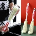 thumbnail image 1 of Xihbxyly Cepillo Retráctil para Botellas de Agua, Cerdas Curvas para Tazas y Biberones, Diseño En L para Una Limpieza Fácil, Práctico Gancho para Colgar, Multiusos para Cristalería y Jarras, Tamaño 1, 1 of 7