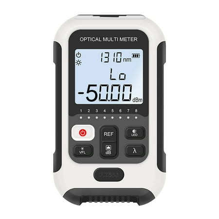 

Fiber Tester 3 In 1 Accurate Multifunctional Optical Power Meter 10 Wavelengths For Communication Engineering -50-+26dBm -70-+6dBm