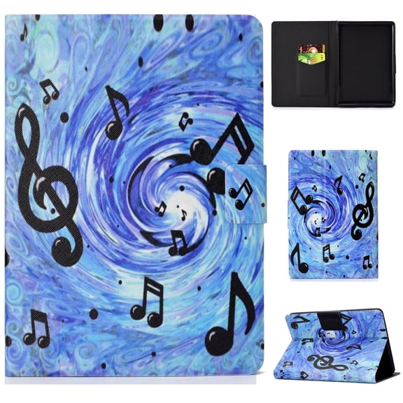 Kindle Paperwhite 2018 Wallet Case, Allytech PU Leather Folio Multi Angles Stand Smart Cover for All-New Kindle Paperwhite 10th Generation - 2018 Release, Music