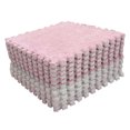 thumbnail image 4 of Plush Puzzle Foam Floor Mat, Plush Foam Interlocking Rug Skin Friendly 10pcs  for Living Room, 4 of 8