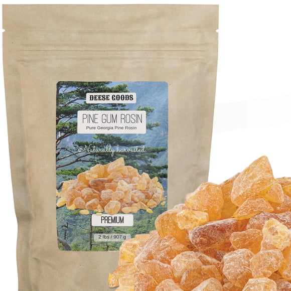 Resina de pino natural Pine Gum Rosin DEESE GOODS 907 g para manualidades