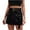 Black-22, variant on REALiKUN Womens High Waisted Denim Cargo Skirt Shorts Jean Skorts Punk Loose Fit Belted Rock Hot Shorts with Pockets