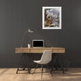 thumbnail image 3 of Unknown 12x14 White Modern Wood Framed Museum Art Print Titled - Indian Worship, 3 of 4