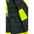 thumbnail image 2 of Buffalo Outdoors® Workwear Class 2 Hi Vis Safety Winter Jacket, 2 of 3