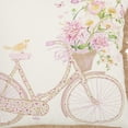 thumbnail image 5 of Colorful Bicycle Print Throw Pillow, 5 of 6