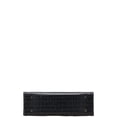 thumbnail image 3 of Pre-Owned Samantha Vega Crocodile Embossed Tote Bag/Shoulder Bag, 2-Way, Black Synthetic..., 3 of 13