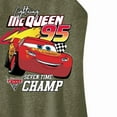 thumbnail image 3 of Disney Cars - Lightning McQueen Seven-Time Champ - Juniors High Neck Tank Top, 3 of 5