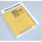 New Holland Standard Heavy Duty Knotters Service Repair Shop Manual Technical