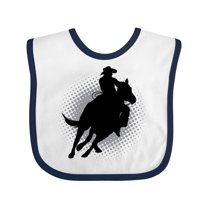 Inktastic Rodeo Rider Team Roping Boys Baby Bib
