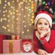 thumbnail image 4 of ¡Novedad! Juego de 43 unidades de colgantes navideños, pulsera, decoraciones artesanales, collares con encanto DIY, para niñas y mujeres, B Santa Claus Afortunado Sencillez, 4 of 5