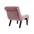 thumbnail image 5 of Solid Wood Frame & Black Rubber Wood Legs | Suited for Primary Living Spaces | Cozy and Fashionable Seating Solution, 5 of 6