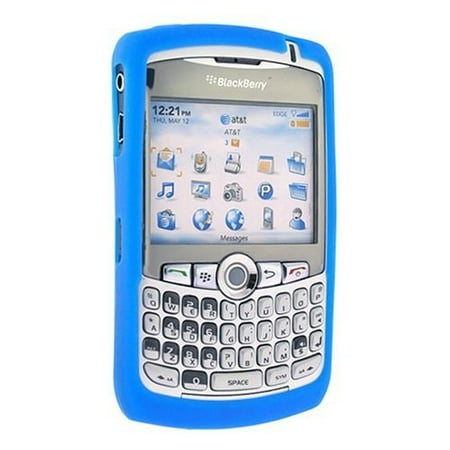 004 Blackberry - OEM BlackBerry Curve 8300 8310 8330 Silicon Skin Case - Blue