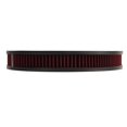 thumbnail image 2 of High Flow Round Air Filter Element Washable Reusable Air Cleaner Intake Filter Element Replacement for Hot Rod 14x2in Air Filter Red, 2 of 4