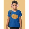 thumbnail image 2 of Funny Cute Big Pumpkin T-Shirt Juniors -Image by Shutterstock,  x-Small, 2 of 4