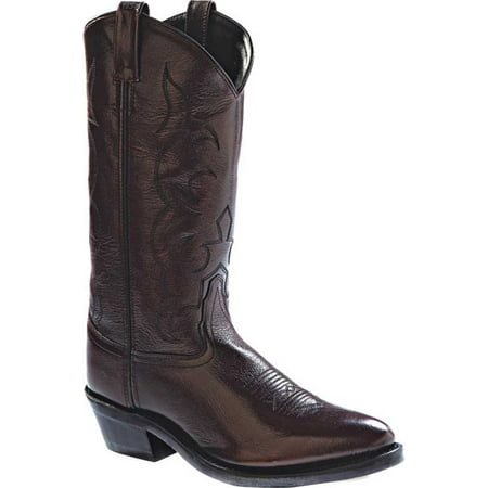 

Old West Men s Narrow Round Toe Cowboy Work Boots