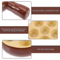 thumbnail image 3 of Ceramic Escargot Baking Plate Grill Holder for Snails, Durable Snail Dish with Non-Slip Base, 3 of 3
