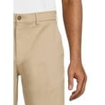 thumbnail image 6 of George Men's and Big Men’s Premium Straight Leg Khaki Pants, Waist Sizes 29-54, 6 of 6