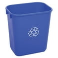 thumbnail image 3 of Global Industrial Plastic Recycling Wastebasket, 13-5/8 Qt., Blue, 3 of 7