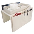 thumbnail image 4 of Sofa Storage Bag, Armchair Storage Bag, Durable Washable For Daily Small Gadgets Sofa Storage Beige, 4 of 8