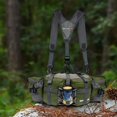 thumbnail image 4 of Fnochy Ultralight Waist Bag, Multifunctional Outdoor Pack, Hiking Pack with Water Bottle Holder, Ergonomic Design for Men, Perfect for Camping and Cycling Adventures, 4 of 9