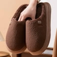 thumbnail image 5 of KANG Winter Slippers Cozy Indoor Thickened Fleece Slippers For Couples Warm Home Comfort Footwear For Cold Weather, 5 of 9