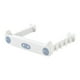 thumbnail image 1 of Yuarrent Soporte para bolsas de basura colgador de bolsas de basura montado en la pared, estante sin perforaciones para el hogar, oficina, baño, Cocina y Comedor Gris blanco Yuarrent HA060047-03, 1 of 6