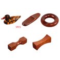 thumbnail image 2 of Decodeary Japanese Style Chopsticks Tableware Solid Wood Japanese Style Chopsticks Tableware Home Craft Holder Decoration Restaurant Tool 1 4.8*1.8cm, 2 of 6