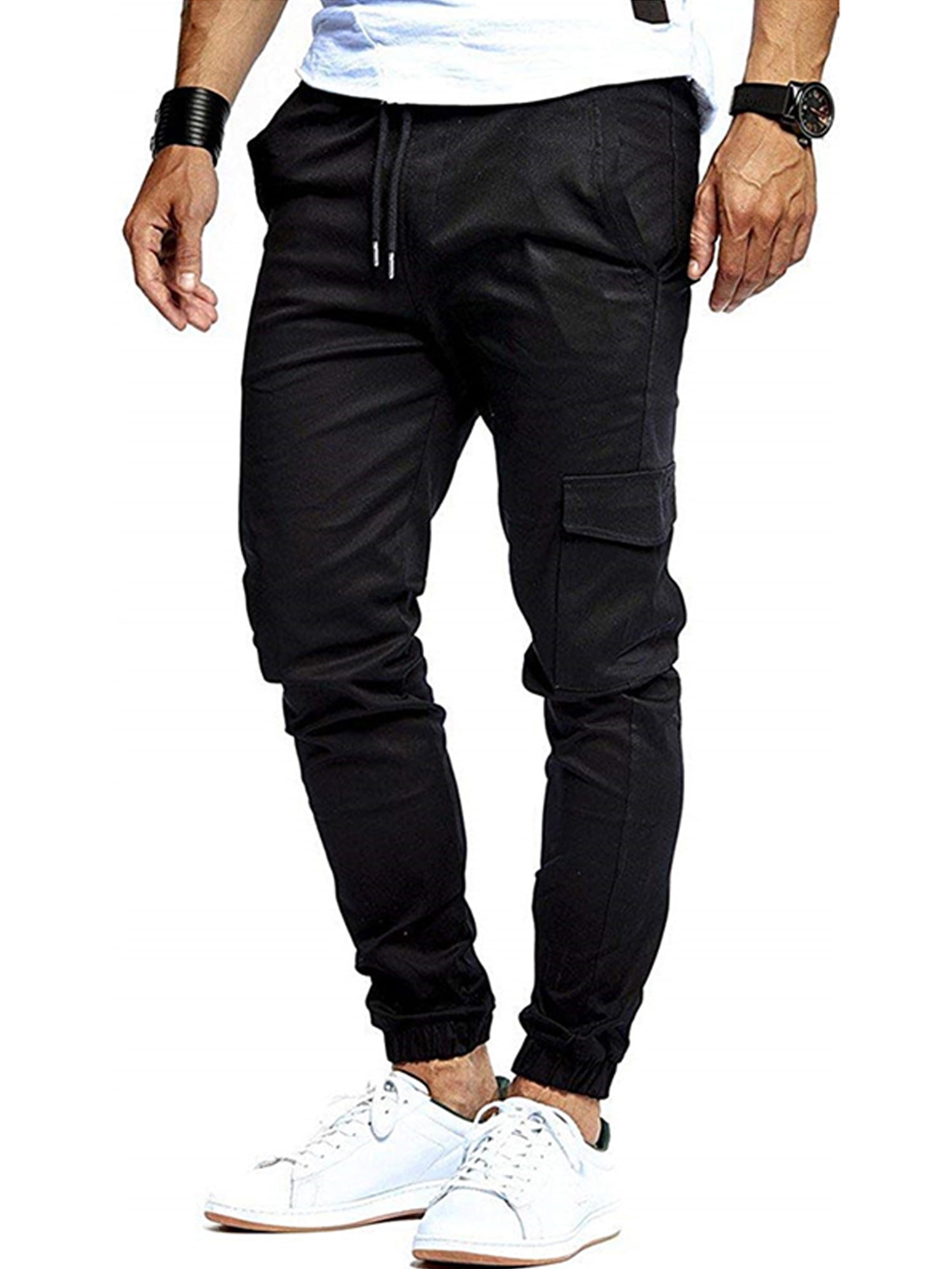 slim fit combat trousers