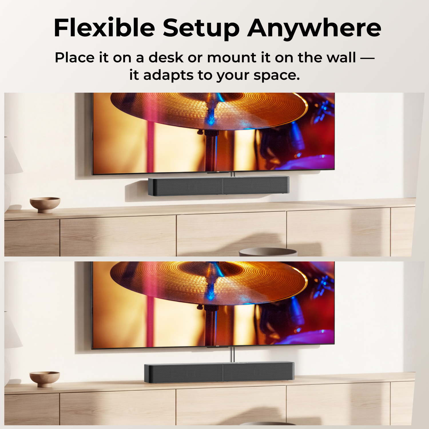 Ultimea Poseidon R3T Soundbar with Wireless Subwoofer, 240W photo 7