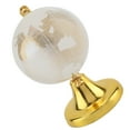 thumbnail image 5 of Dekaim Globo de Cristal, Globo terráqueo Redondo, Mapa del Mundo, Bola de Cristal, Esfera, hogar, Oficina, decoración, Regalo(Oro), 5 of 8