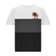 thumbnail image 3 of Mens Casual Pantalones Cortos Cuello Redondo Patchwork Impresión Suéter Blusa de Fitness, Camisetas para Hombre, 3 of 4