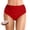 Red, variant on Chuancc Period Swimwear Leakproof Bikini Brief Bottoms Waterproof Menstrual Swim Bottoms for Teens, Women Black L