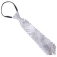 thumbnail image 4 of Corbata de lentejuelas, corbata brillante, corbata de moda, corbata de fiesta de Cosplay, corbata de disfraz, decoración, 4 of 4